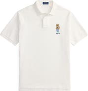 Polo Ralph Lauren Classic Fit Polo Bear Cotton Piqué Polo