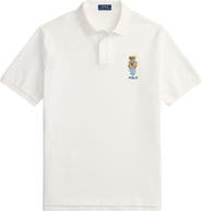 Polo Ralph Lauren Classic Fit Polo Bear Cotton Piqué Polo