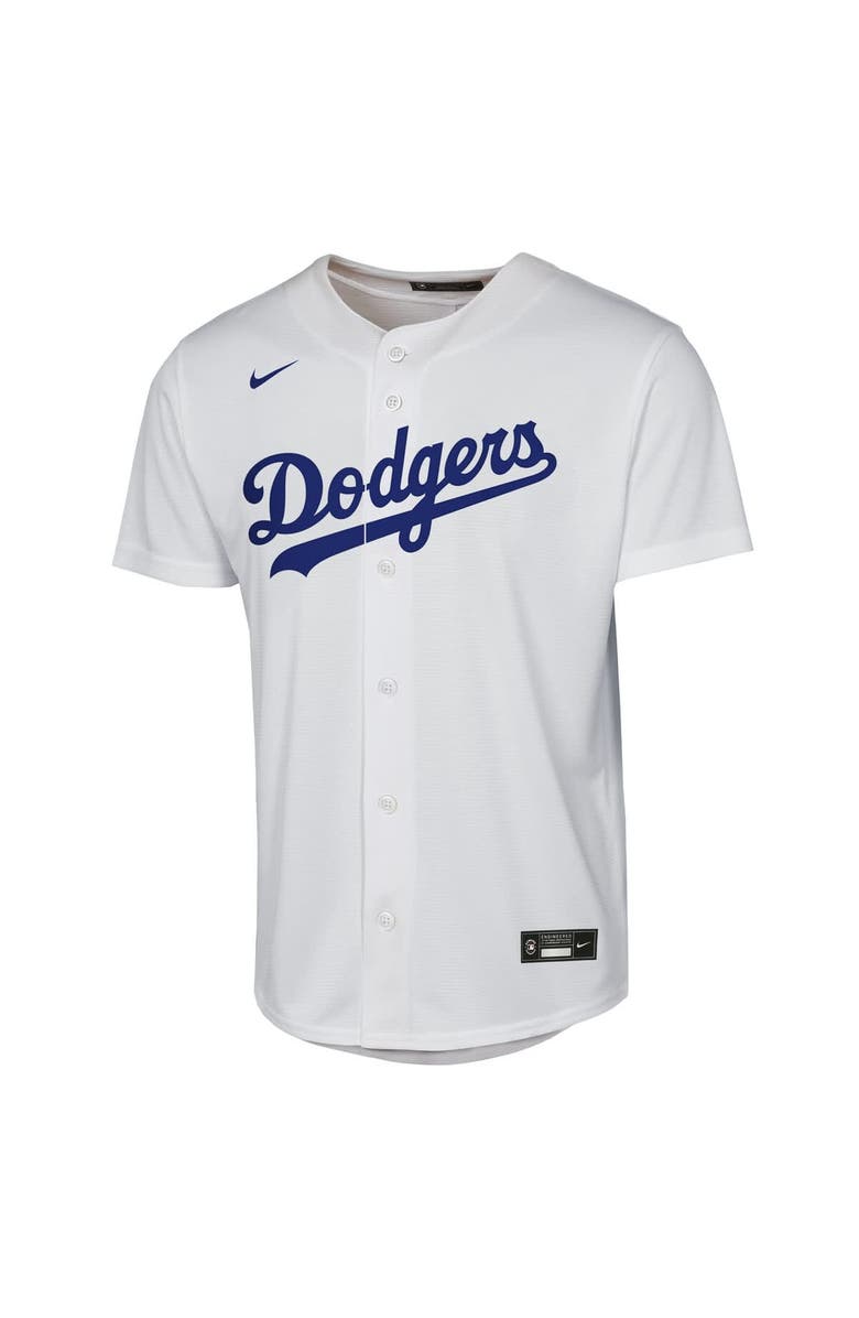 Nike Youth Nike Shohei Ohtani White Los Angeles Dodgers Home Replica Player Jersey, Alternate, color, White