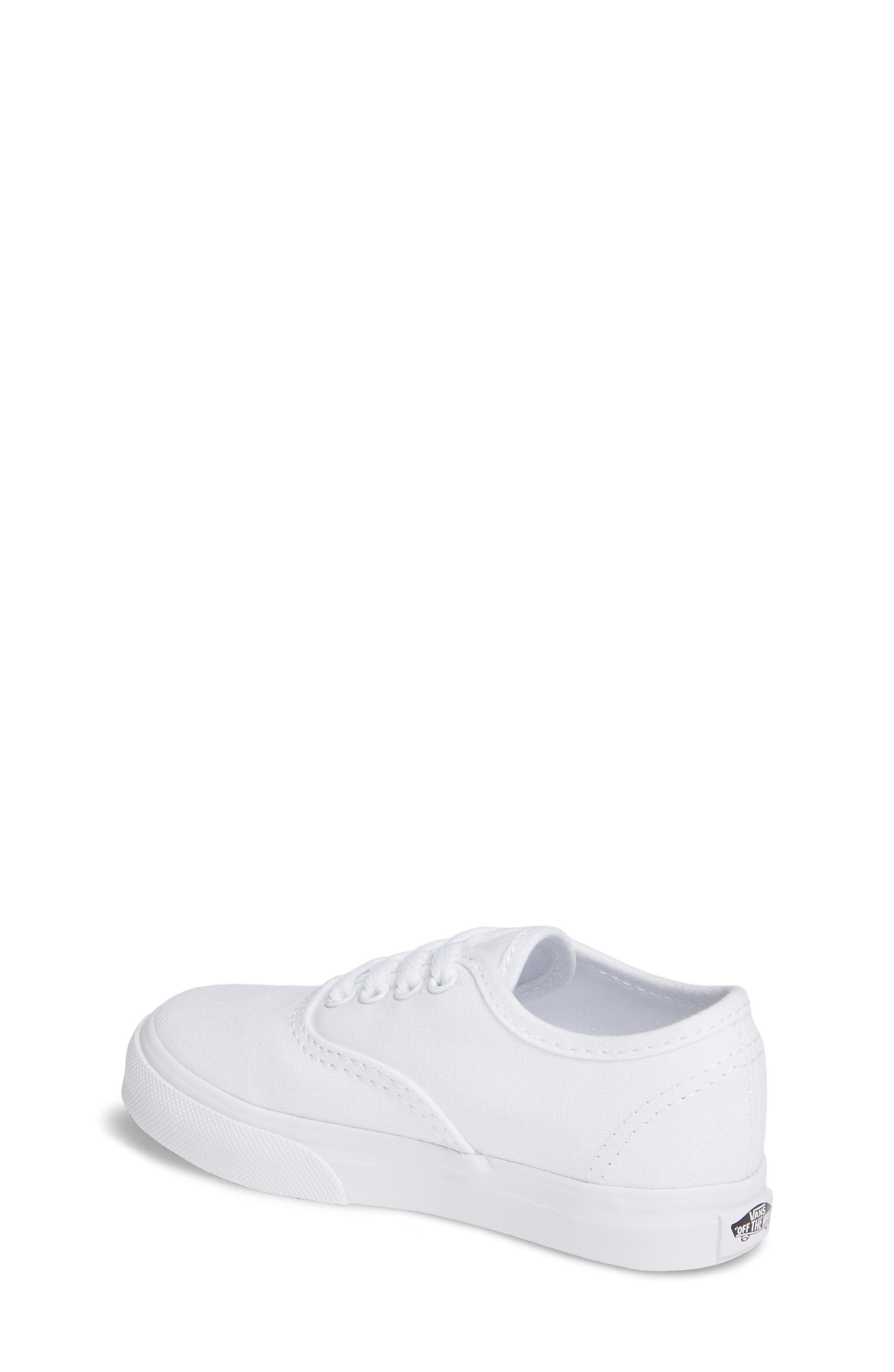 Vans 'Authentic' Sneaker, Alternate, color, True White