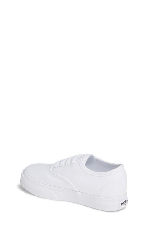 Vans 'authentic' Sneaker In White