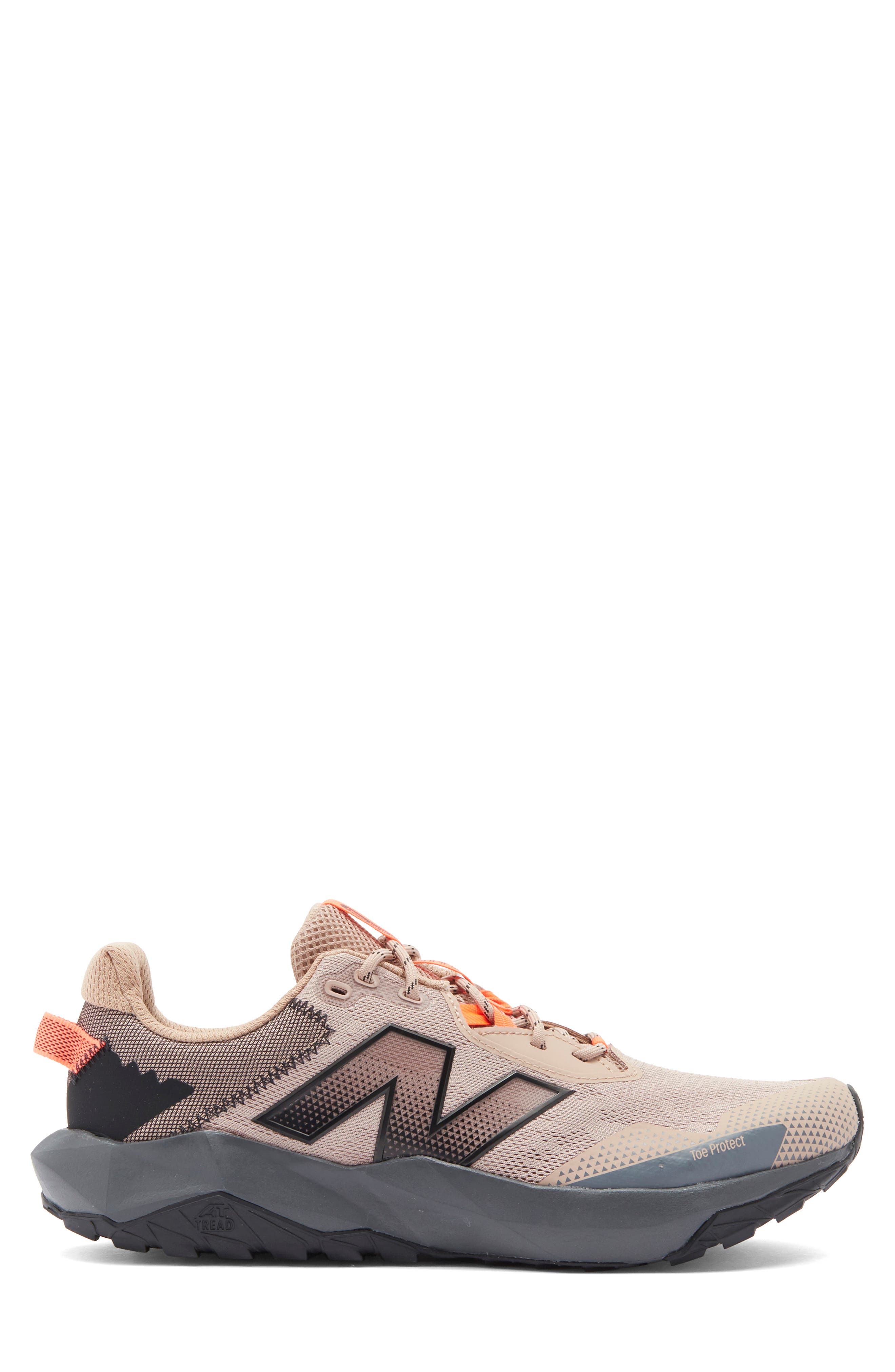 New Balance DynaSoft Nitrel V6 Running Shoe, Alternate, color, Flat Taupe/ Urgent Red