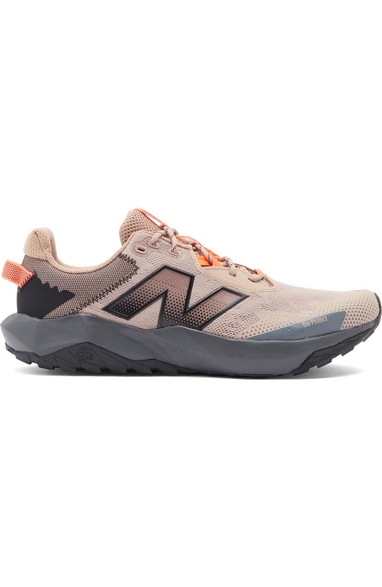 New Balance DynaSoft Nitrel V6 Running Shoe, Alternate, color, Flat Taupe/ Urgent Red