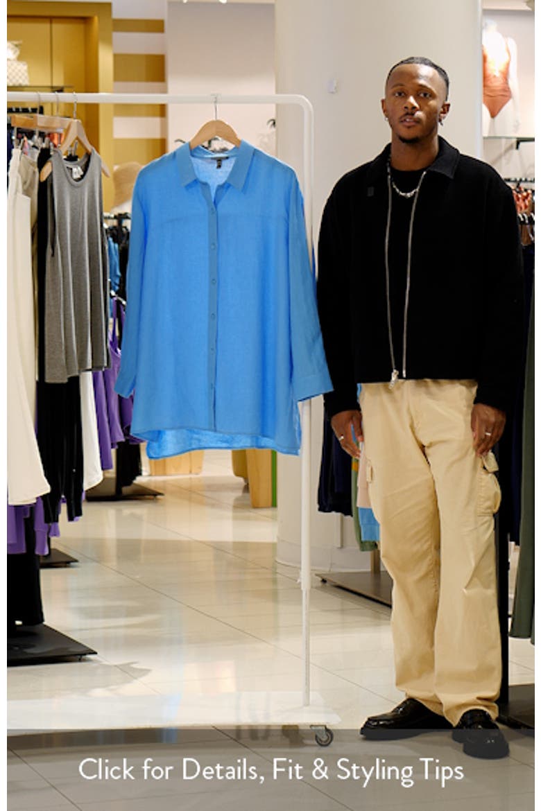 Classic Collar Organic Linen Shirt video