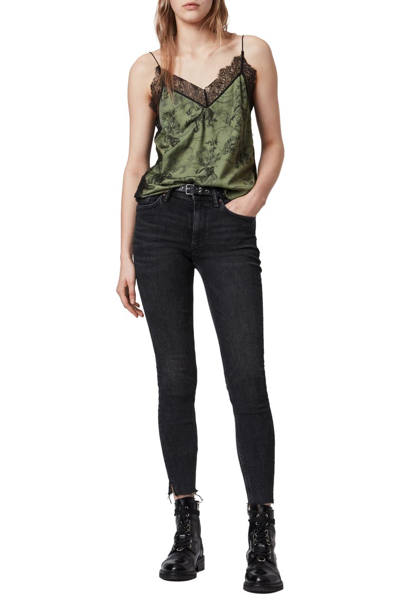 AllSaints Sky Strength Camisole, Alternate, color,