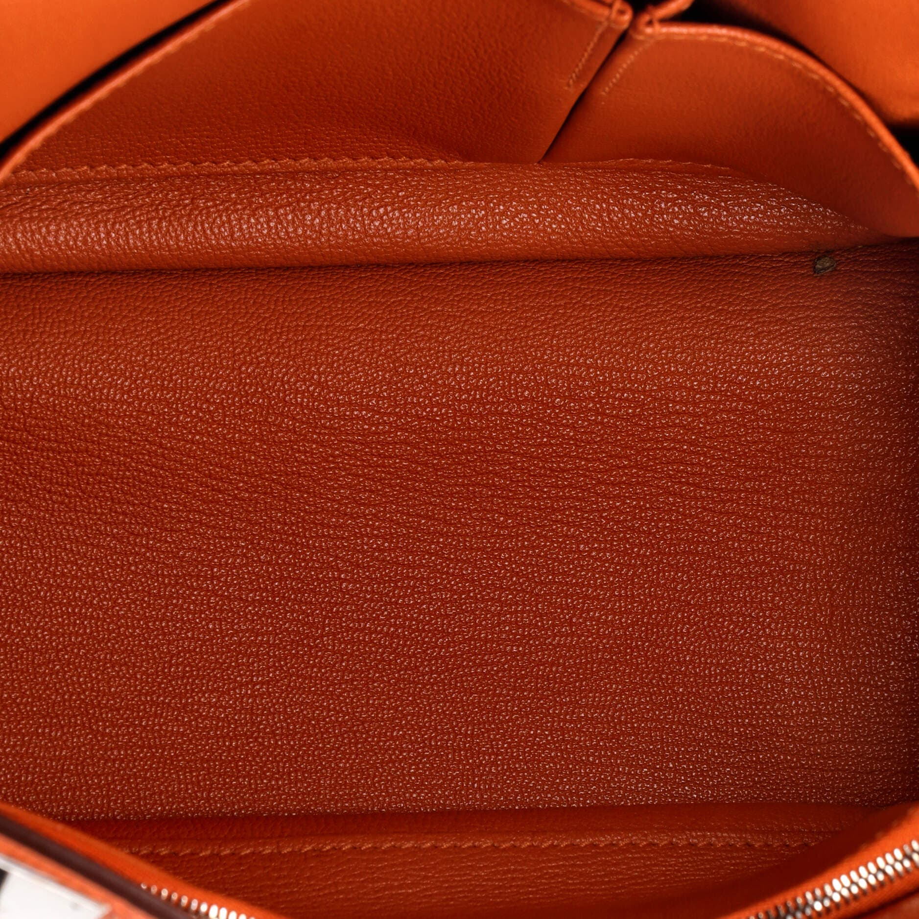 Pre-Owned Hermes Jypsiere Bag Clemence 28, Alternate, color, Orange H