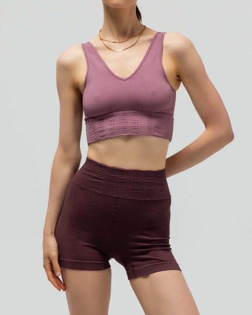 Reformer The V-neck Sports Bra In Pattern