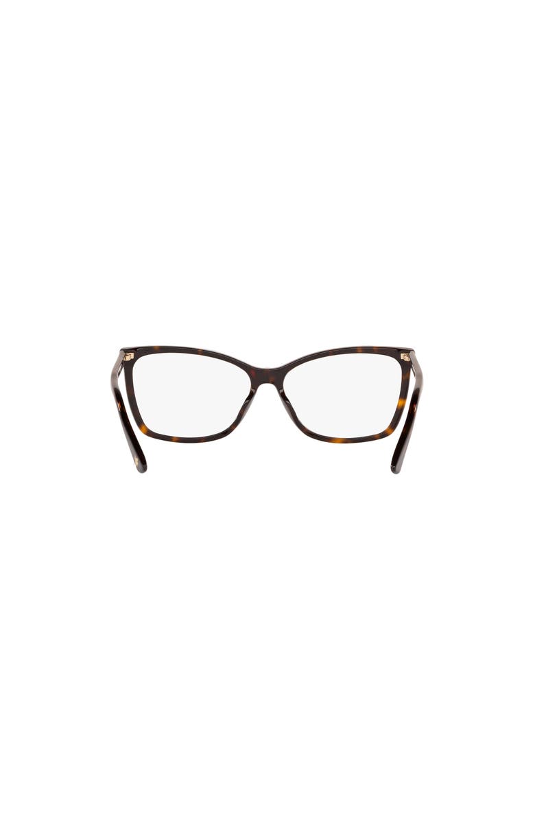 Gucci 56mm Cat Eye optical glasses, Alternate, color, Tortoise