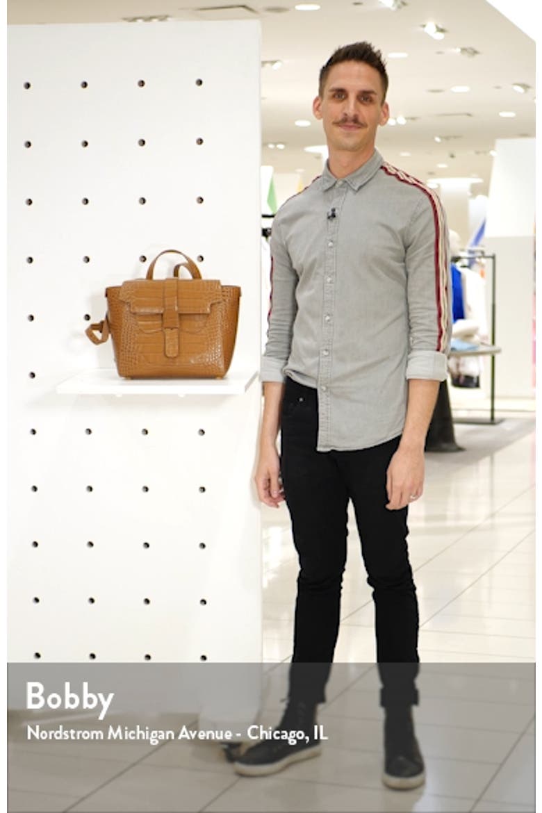 Midi Maestra Leather Satchel video