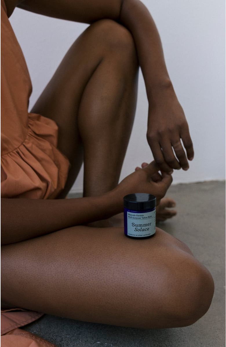 Summer Solace Tallow Masculin Féminin Regenerative Tallow Balm, Alternate, color, Dark Blue