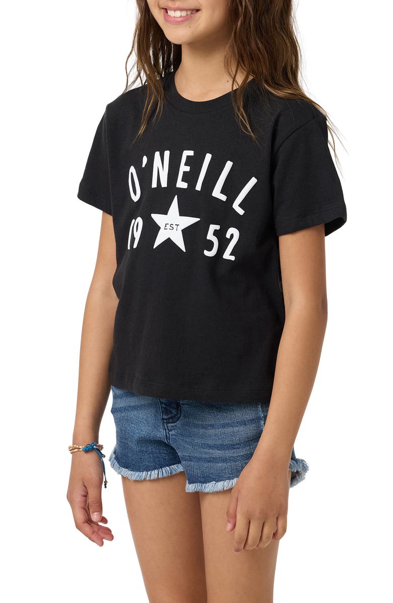 O'Neill Kids' Starry Willa Skimmer Graphic T-Shirt, Alternate, color, 