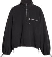 Cecilie Bahnsen Frederik Half Zip Wool Blend Jacket