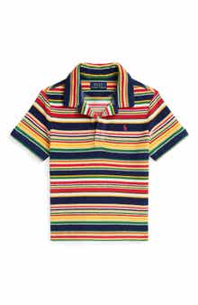 Polo Ralph Lauren Kids' Stripe Cotton Terry Polo