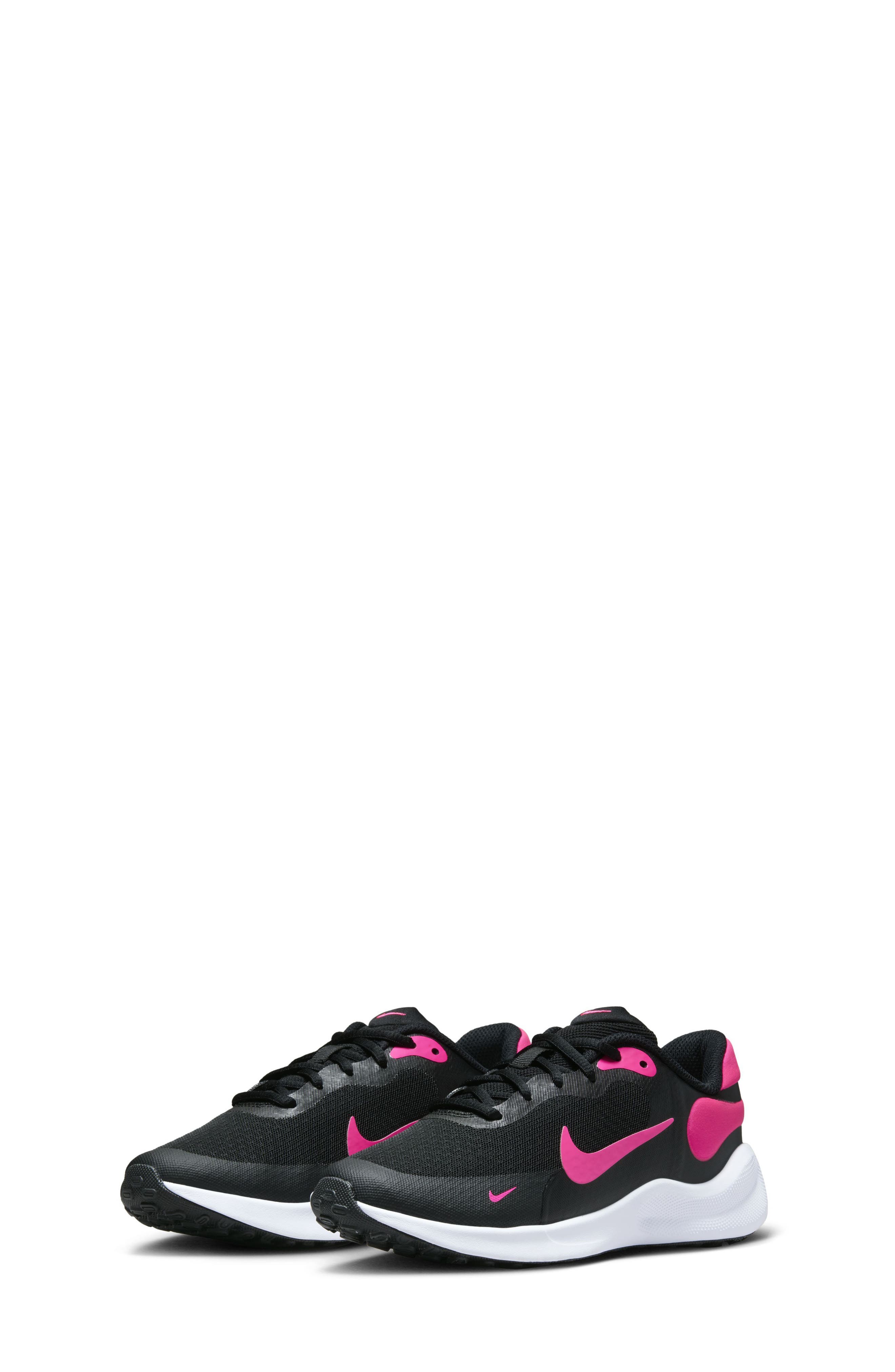 Nike Revolution 7 Sneaker, Main, color, Black/ Hyper Pink/ White