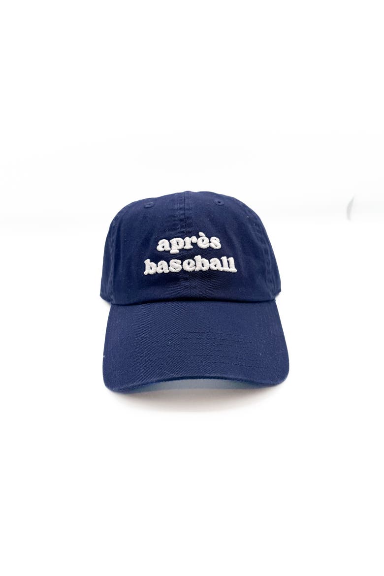 Apres Baseball Baseball Hat, Main, color, Navy