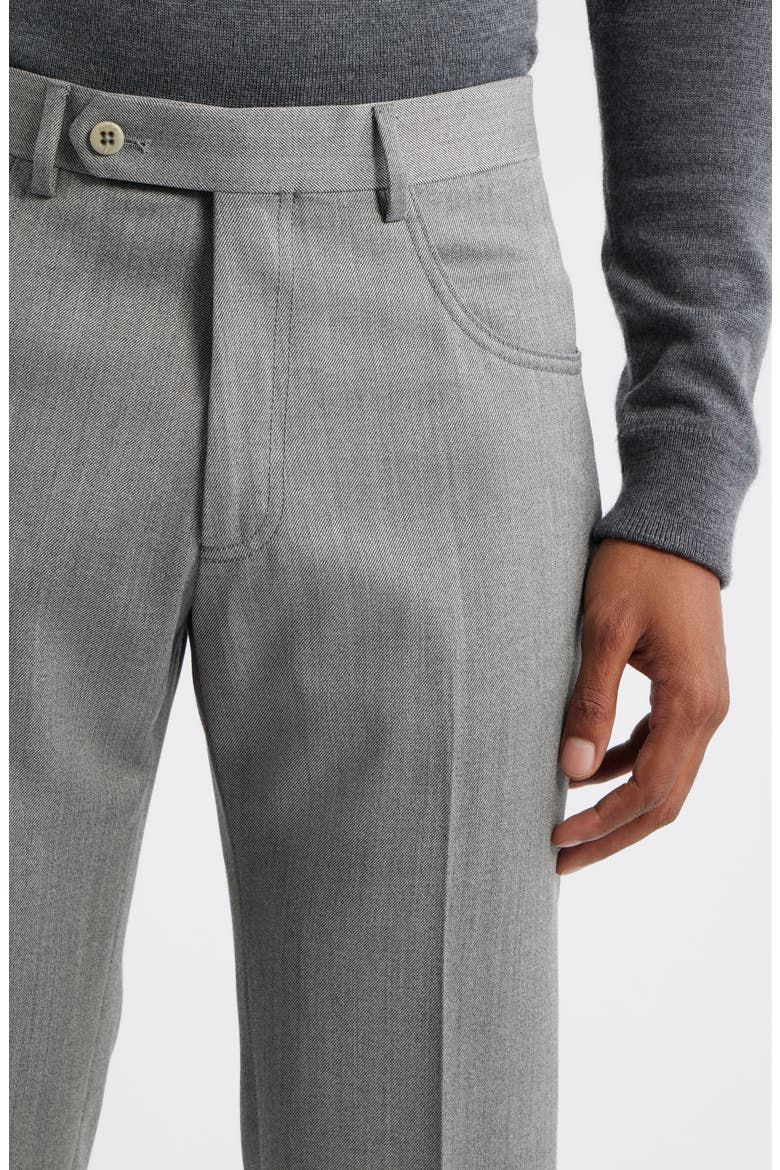 Parker Stretch Wool Trousers, Alternate, color, LIGHT GREY