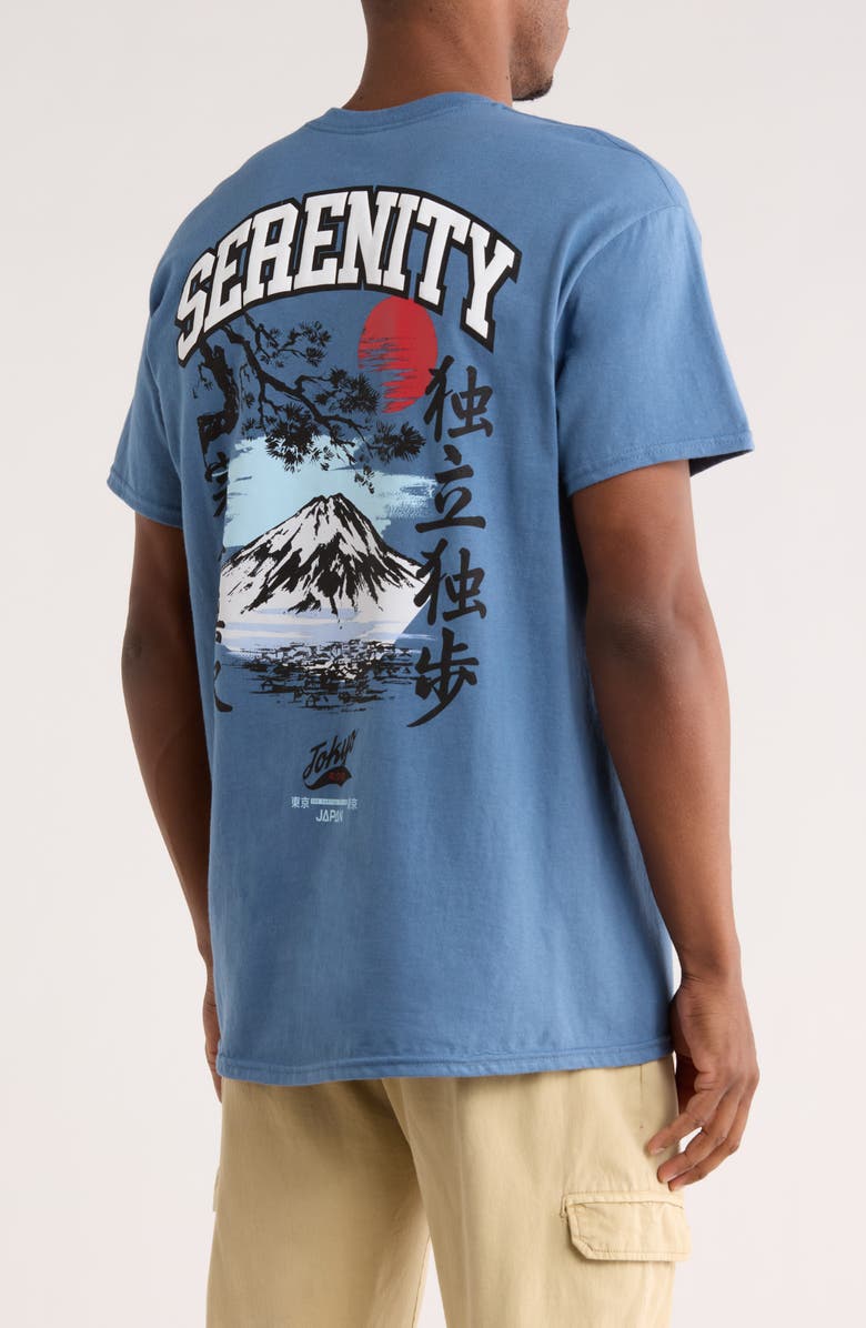 RETROFIT Serenity Graphic T-Shirt, Alternate, color, Indigo Blue