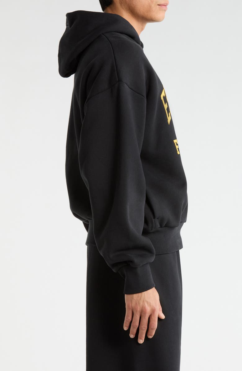 Fear of God Essentials Classic Hoodie, Alternate, color, Vintage Black