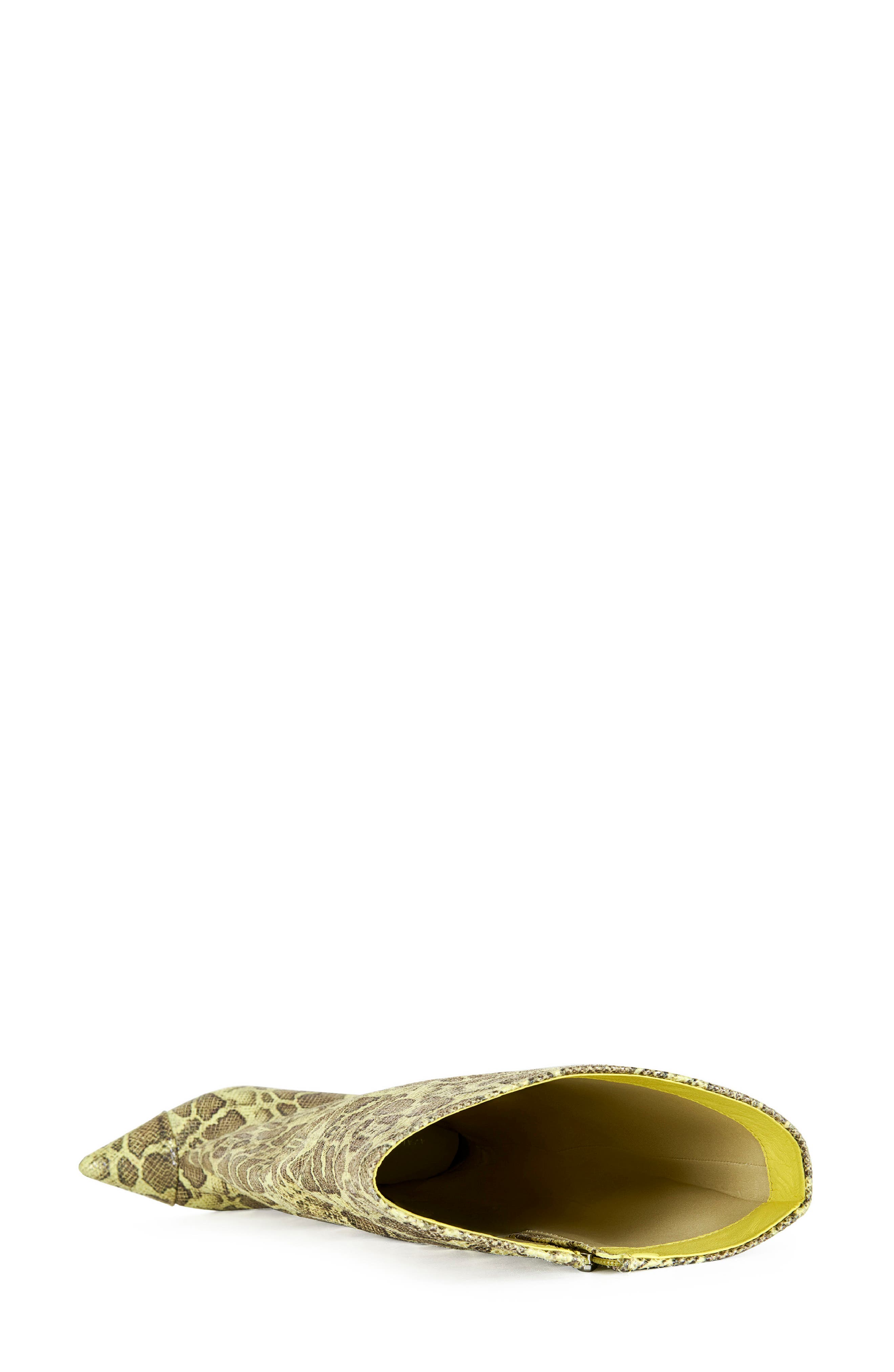 Kenya Wide Shaft Wedge Boot, Alternate, color, YELLOW MULTI