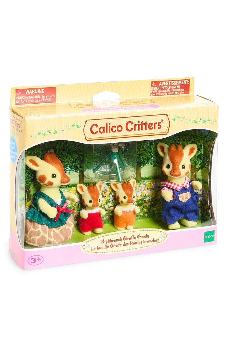 Calico Critters Highbranch Giraffe Family, Main, color, Multi