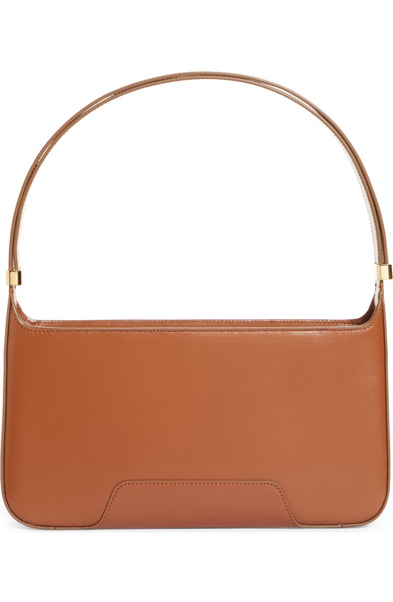 Burberry Medium TB Monogram Leather Shoulder Bag, Alternate, color,