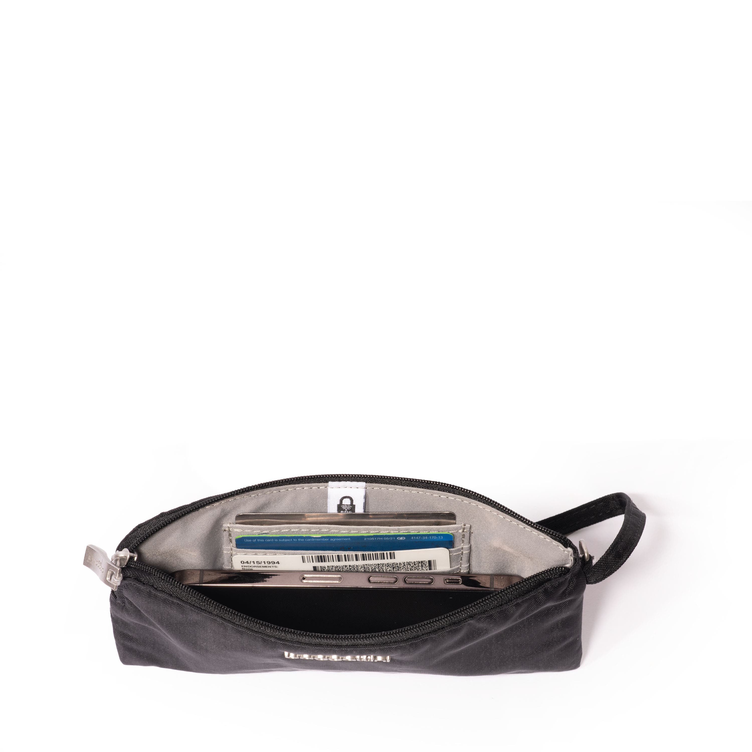 BAGGALLINI RFID Wristlet Wallet, Alternate, color, Black