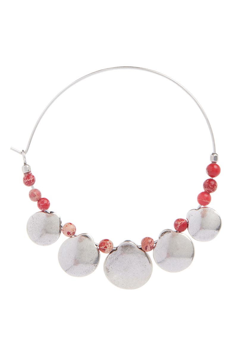 Isabel Marant Adriel Large Hoop Earrings, Alternate, color, 
