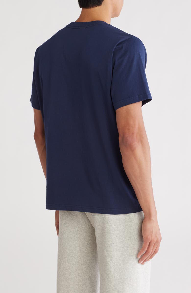 Museum of Peace & Quiet Relax Pigment Dyed Graphic T-Shirt, Alternate, color, Navy