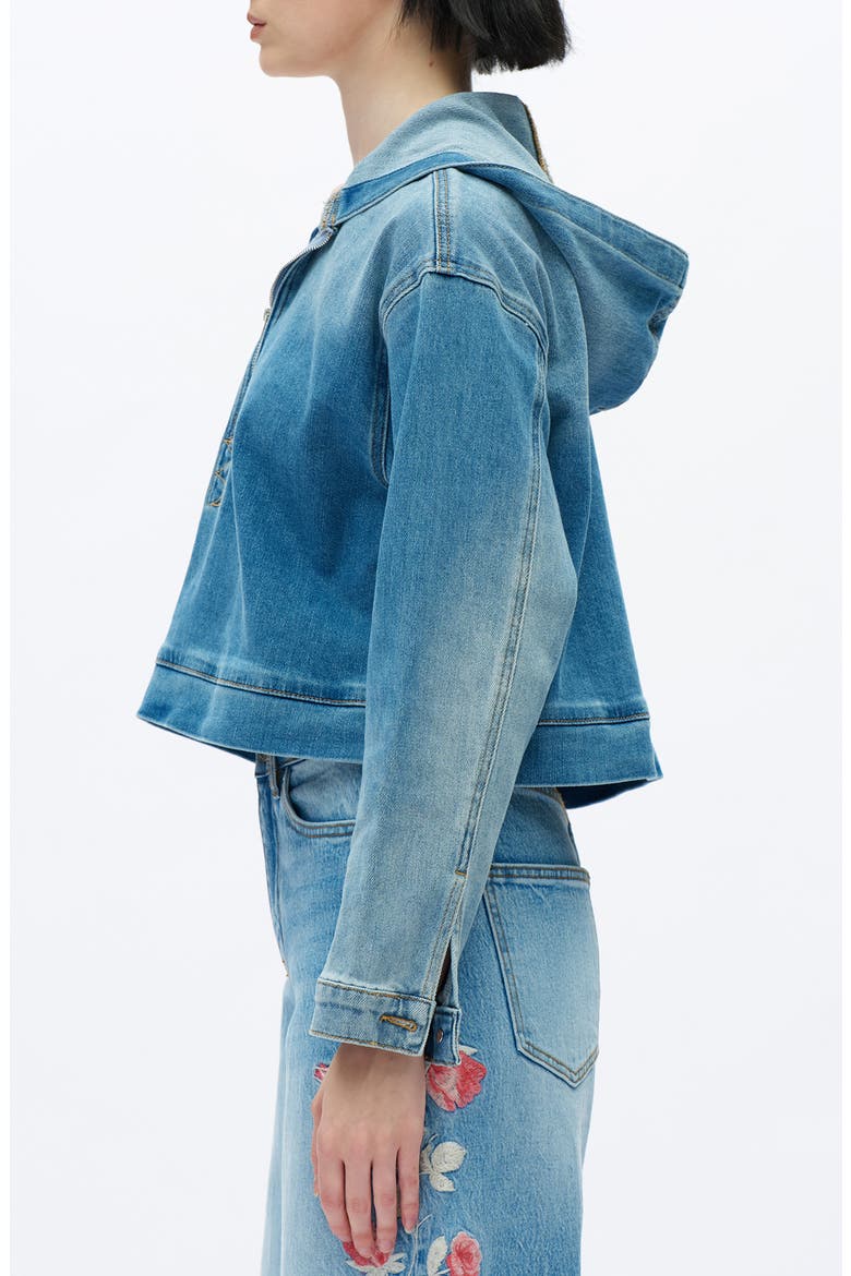 Crop Hoodie, Alternate, color, VINTAGE MEDIUM BLUE