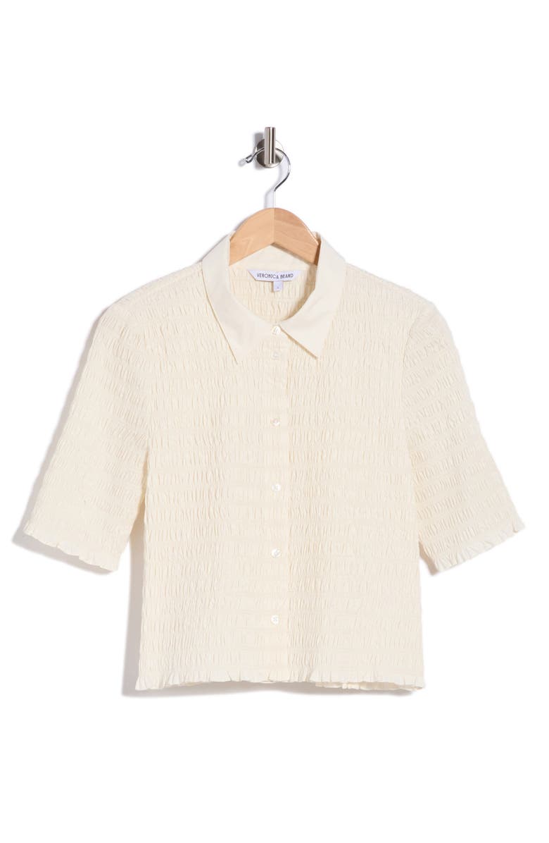 Veronica Beard Silvana Top, Main, color, Dove