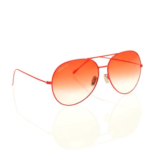 Carmen Sol Toni Sun Sunglasses In Red