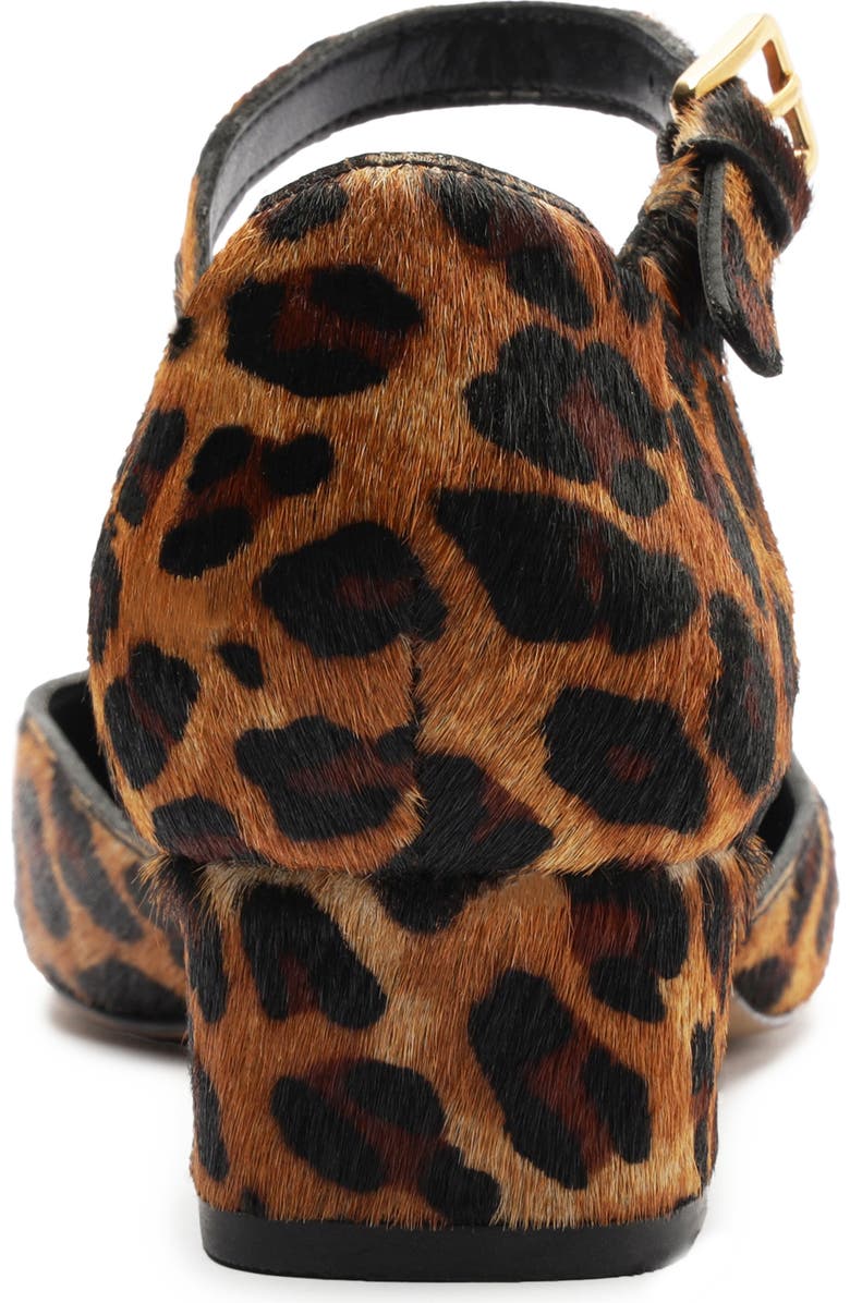 Arezzo Tori Ankle Strap Pump, Alternate, color, Natural Leopard