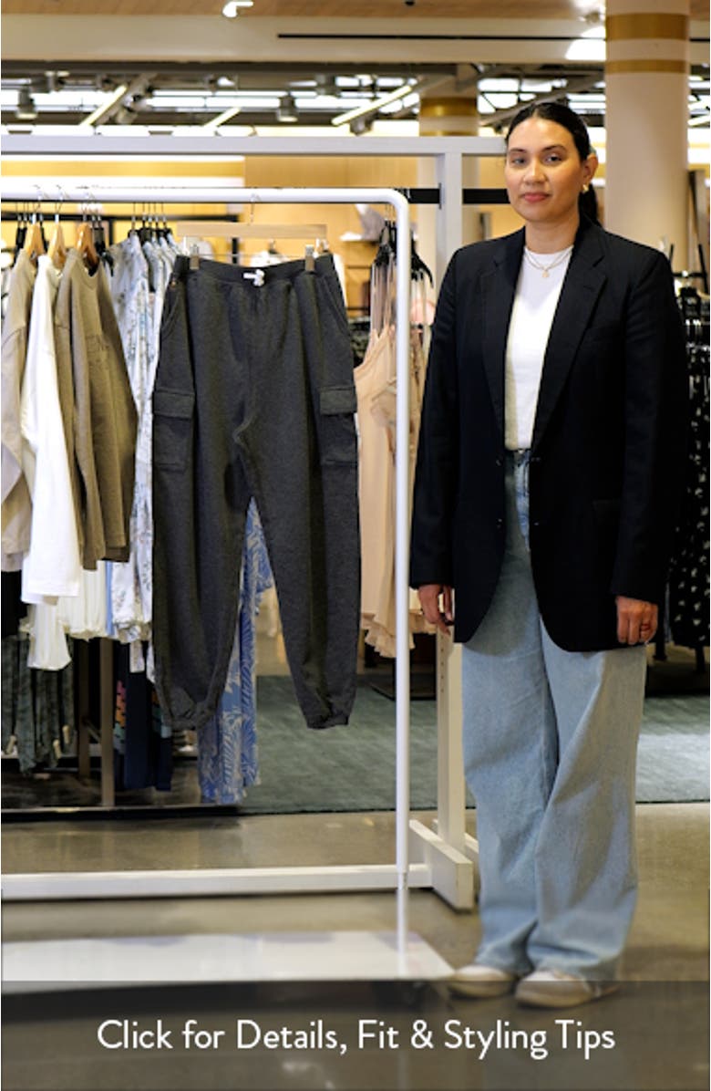 Fleece Cotton Blend Sweatpants, sales video thumbnail