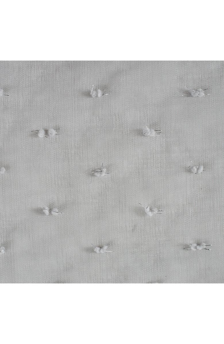 DAINTY HOME Ribbons Set of 2 Sheer Panel Curtains, Alternate, color,