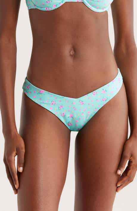 Kulani Kinis Retro Y Thong Bikini Bottoms