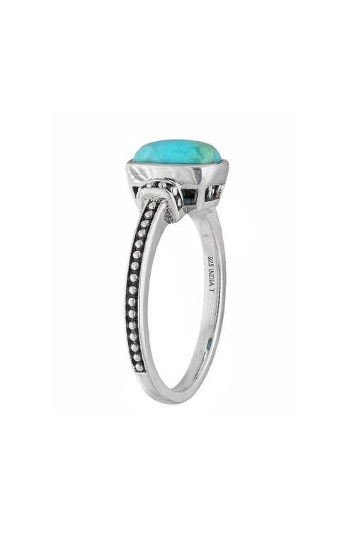 Ys Gems Mohave Turquoise Ring In Blue