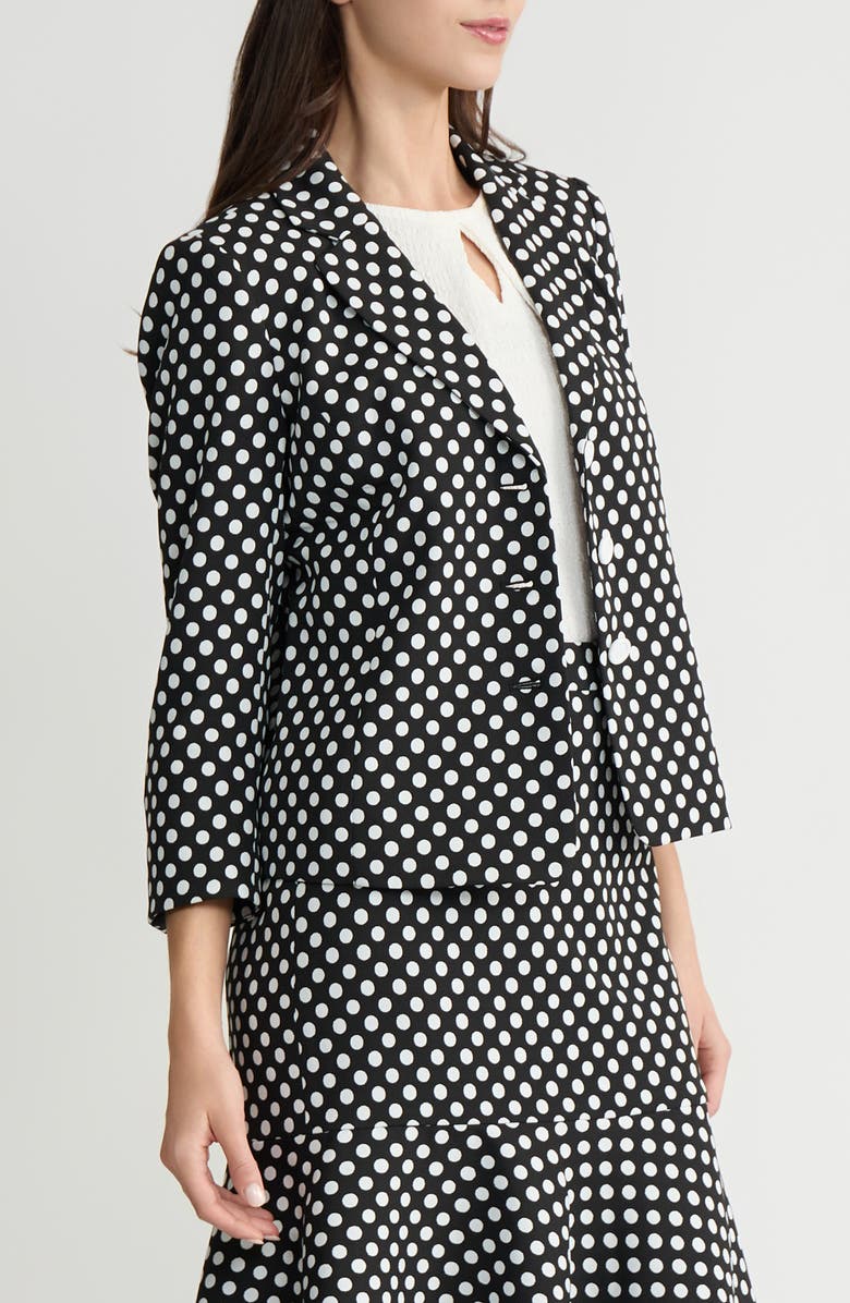 KASPER Three Button Blazer, Alternate, color,