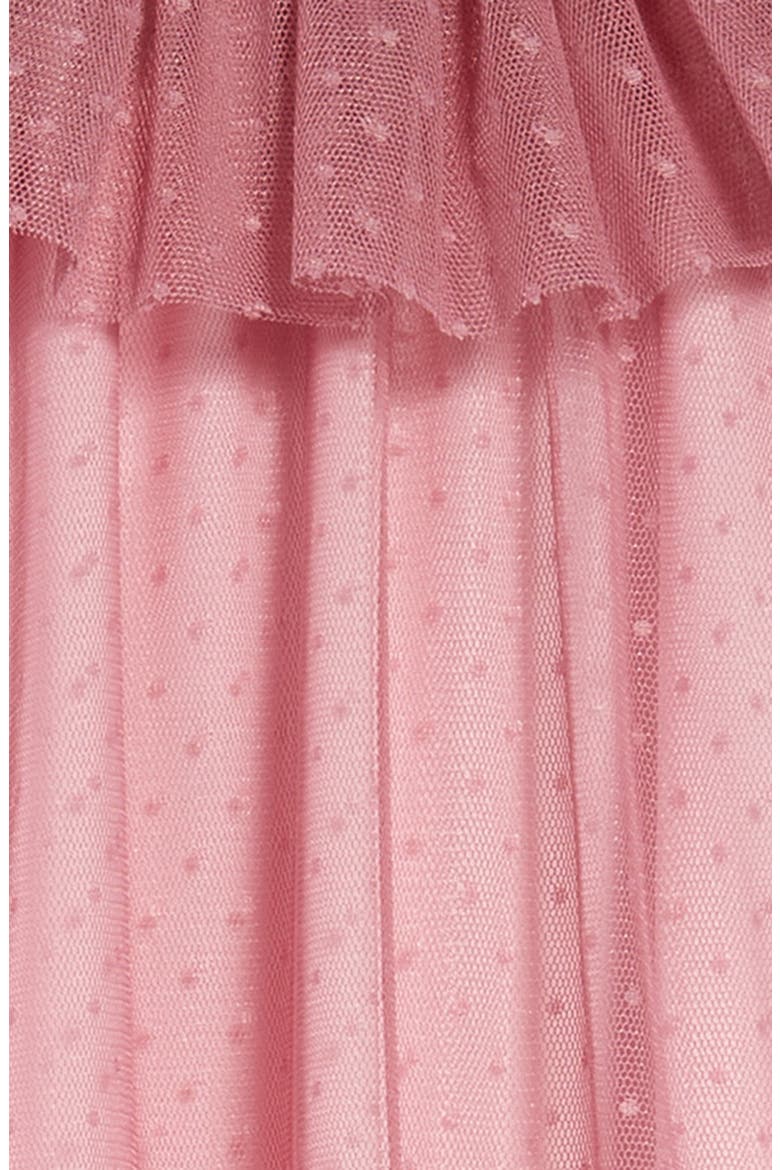 Kids' Ruffle Party Dress, Alternate, color, PINK PETAL