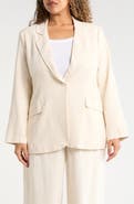 SUGARLIPS Candida Fitted Notch Lapel Blazer