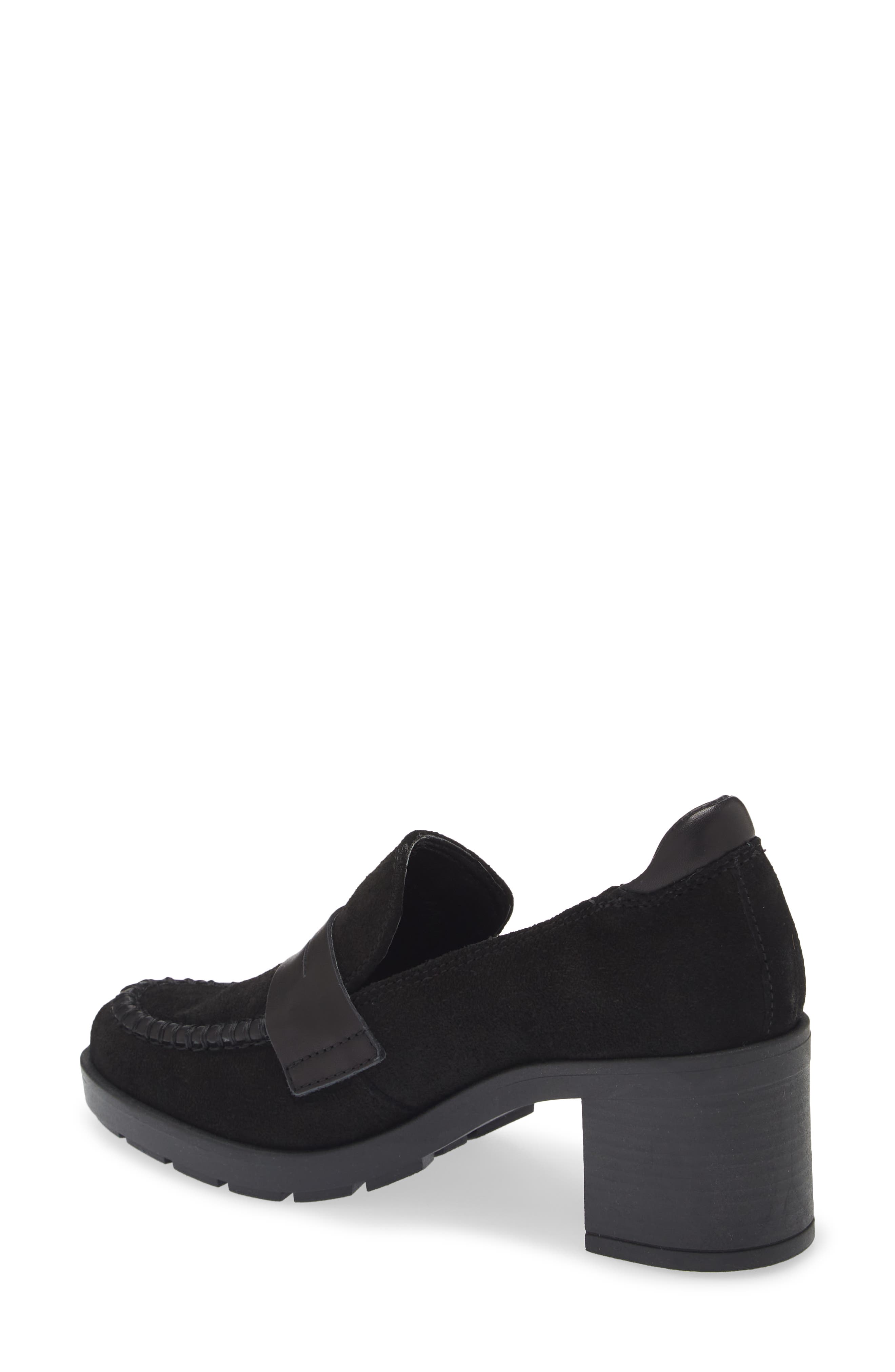 The FLEXX Steven Block Heel Penny Loafer, Alternate, color, 