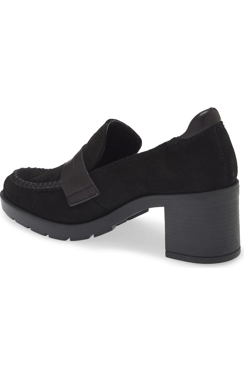 The FLEXX Steven Block Heel Penny Loafer, Alternate, color,