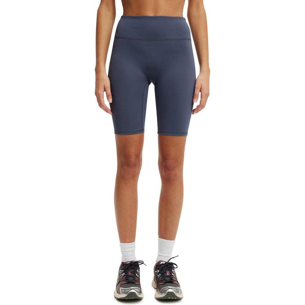 Shop Cotton On Body Bondi Everyday Mid Length Bike Short In Folkstone Grey