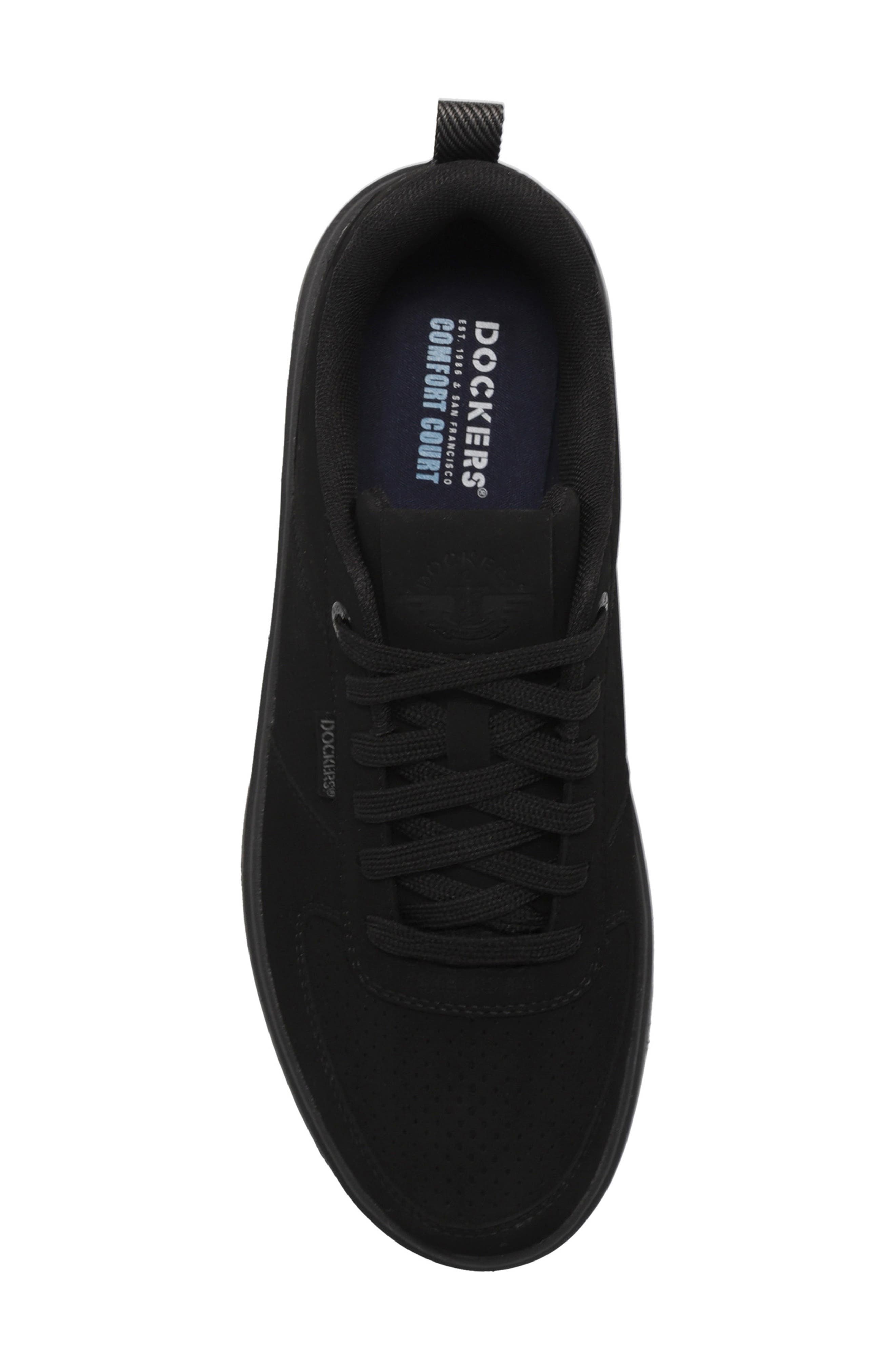 Overtime Laser Sneaker - Wide Width Available, Alternate, color, BLACK MONO
