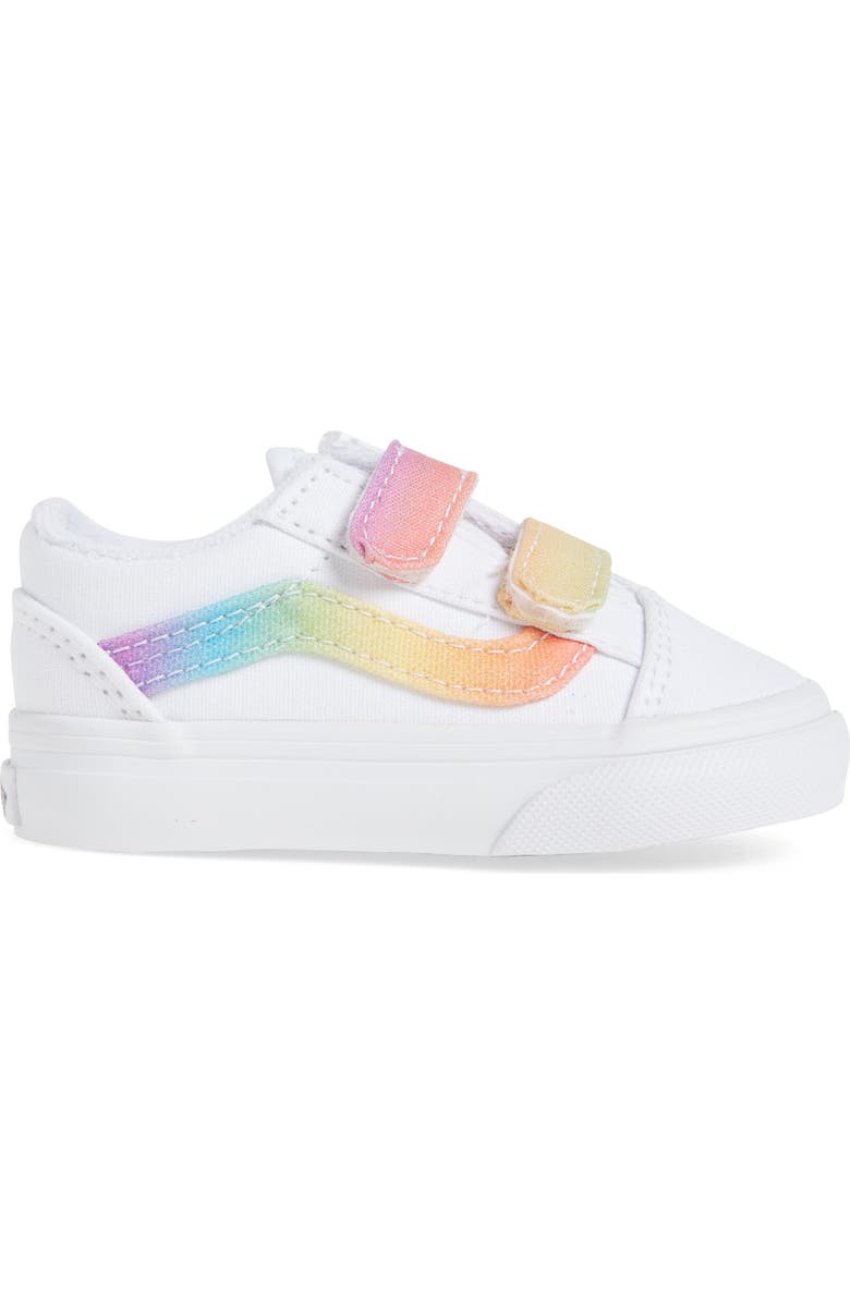 Vans Old Skool V Rainbow Sneaker, Alternate, color,