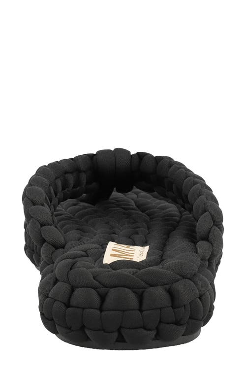 Mia Limited Edition Monako Woven Flip Flop In Black
