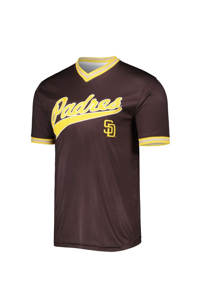 STITCHES Men's Stitches Brown San Diego Padres Cooperstown Collection Team Jersey, Alternate, color, Brown