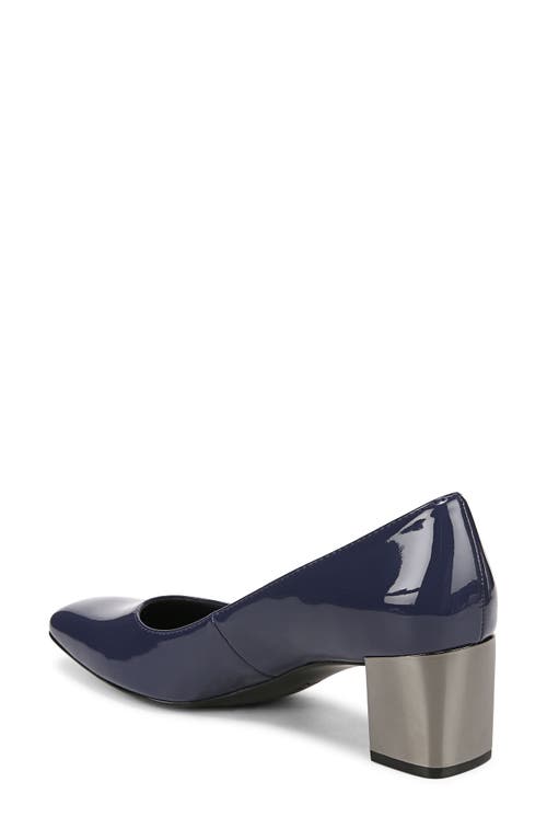 Naturalizer Karina Block Heel Pump In Blue