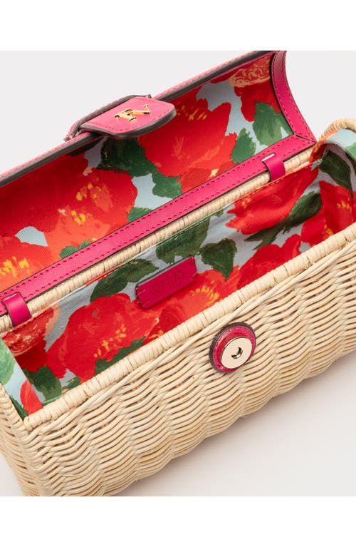 Frances Valentine Betsy Wicker Basket Crossbody Bag