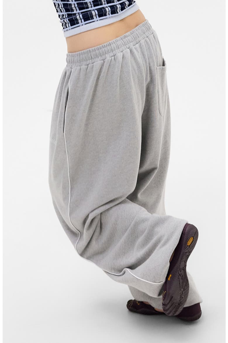 If Harri Wide Leg Pants, Alternate, color, GREY