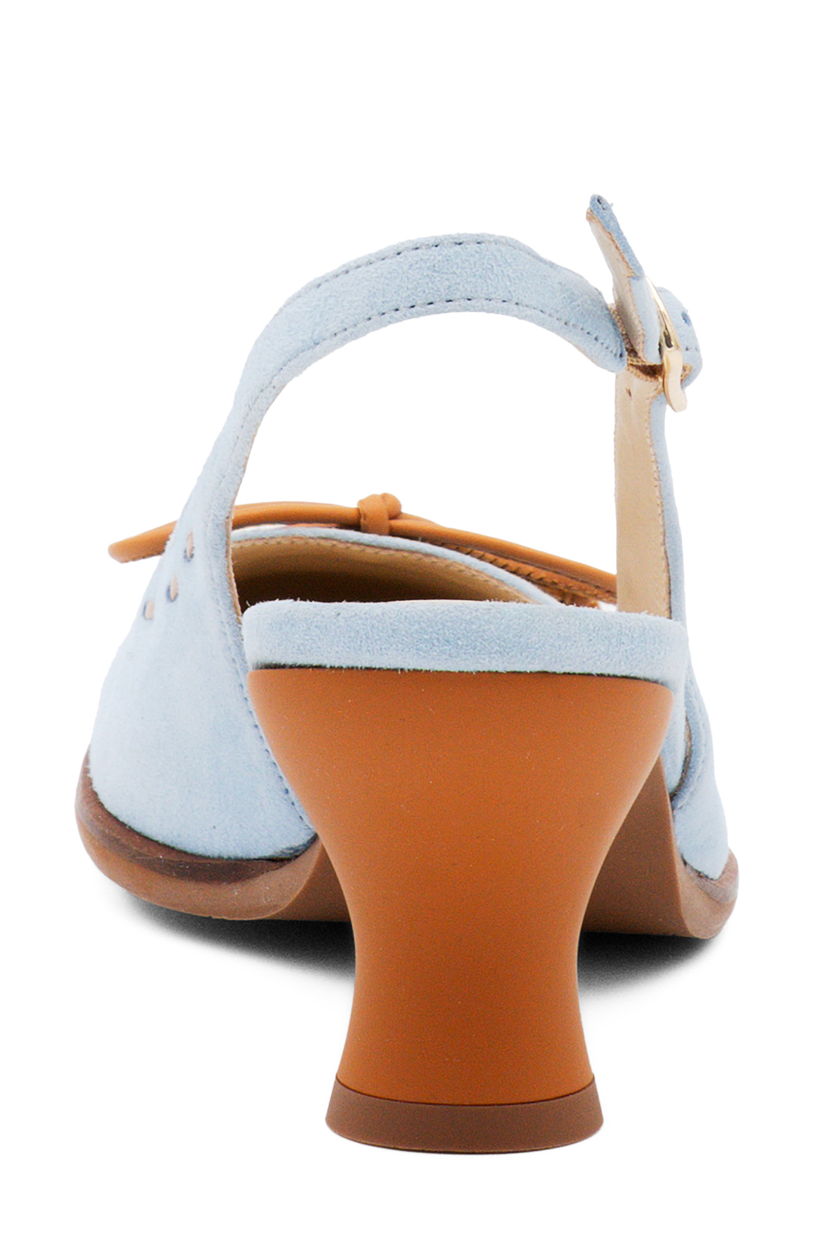 Amalfi by Rangoni Baila Slingback Pump, Alternate, color, Jeans Cashmere